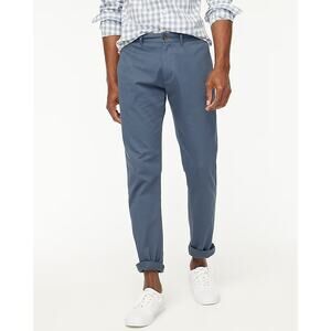 J. Crew Slim-fit flex chino pant 33x30 slate blue preppy EUC casual proffesional